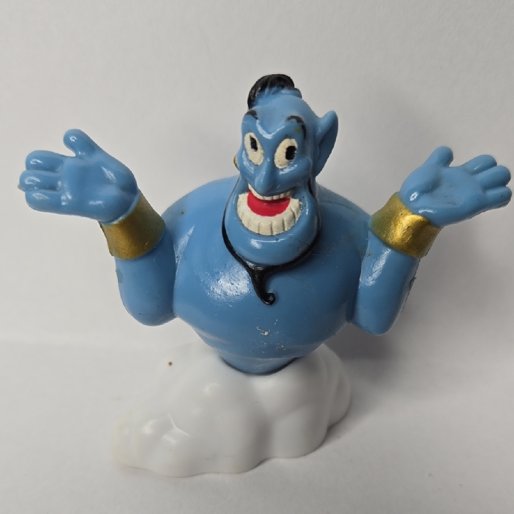 Disney Aladdin "Genie" McDonald's Toy, 1996, 2.5" Tall‎ Vintage